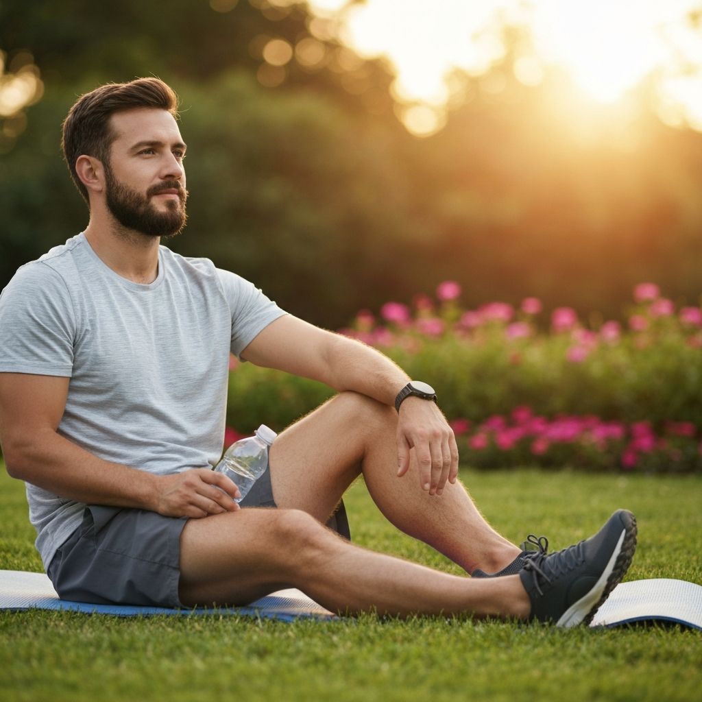 Person in post-activity recovery